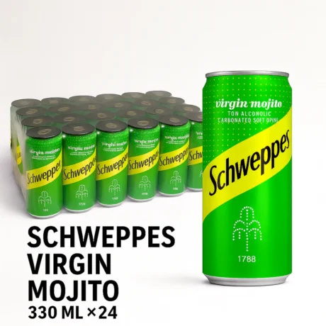 Schweppes Virgin Mojito Tray (330ml x 24)
