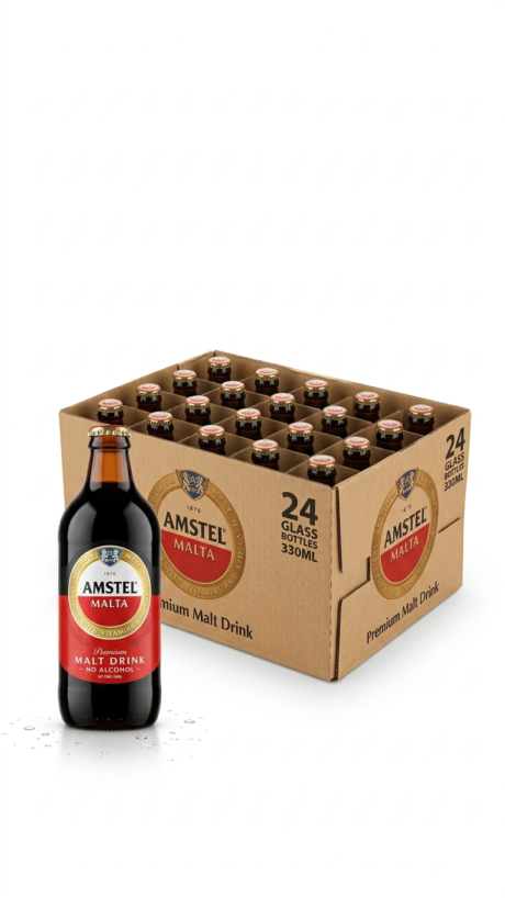 Amstel Malta Bottle