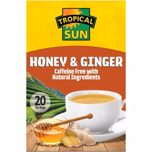 Tropical Sun Honey & Ginger Tea 70g