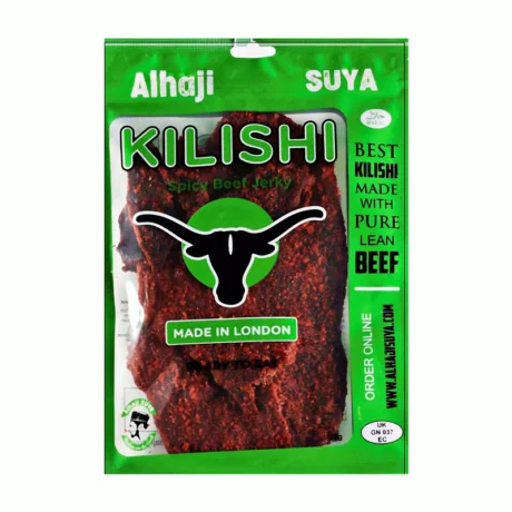 Alhaji Suya Kilishi Spicy Beef Jerky