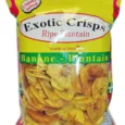 Asiko Exotic Sweet Salted Plantain Chips 75g (4 pieces)