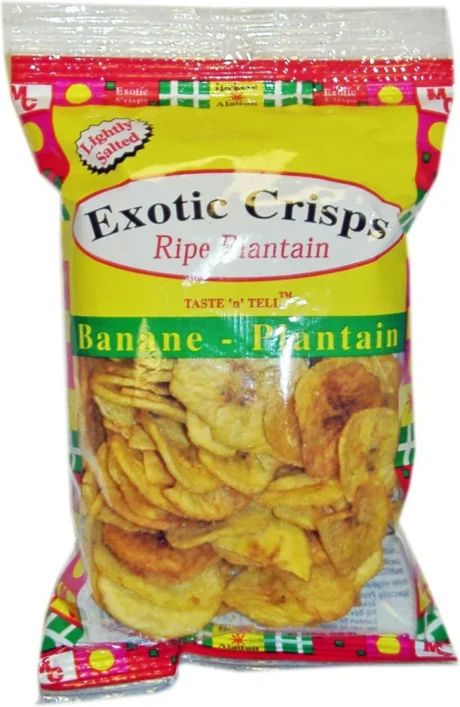 Asiko Exotic Sweet Salted Plantain Chips 75g (4 pieces)