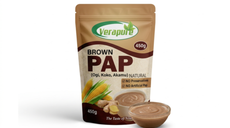 Verapure Brown Pap 450g